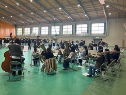 校歌演奏 by 吹奏楽部♪