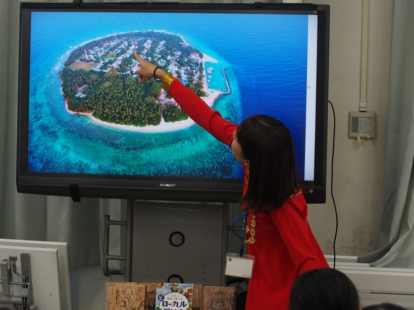 この島に派遣されました