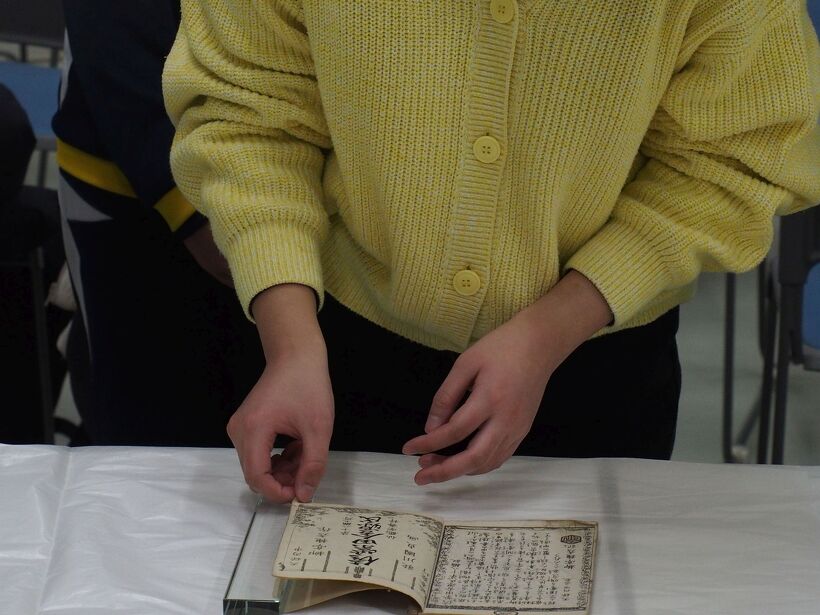 桐田さん監督のもと、実際に触らせてもらいます