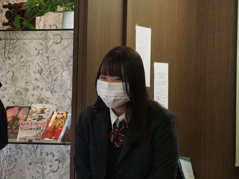 三重県立伊賀白鳳高等学校 工芸部 マネージャー 古川さん